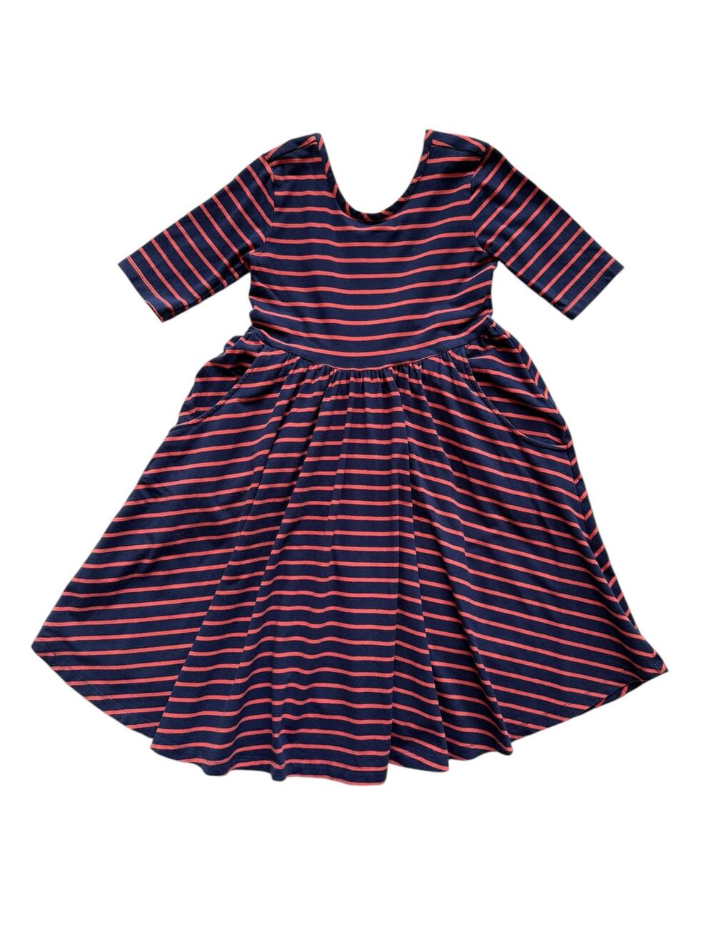 Hanna Andersson Super Soft Skater Dress Size 8